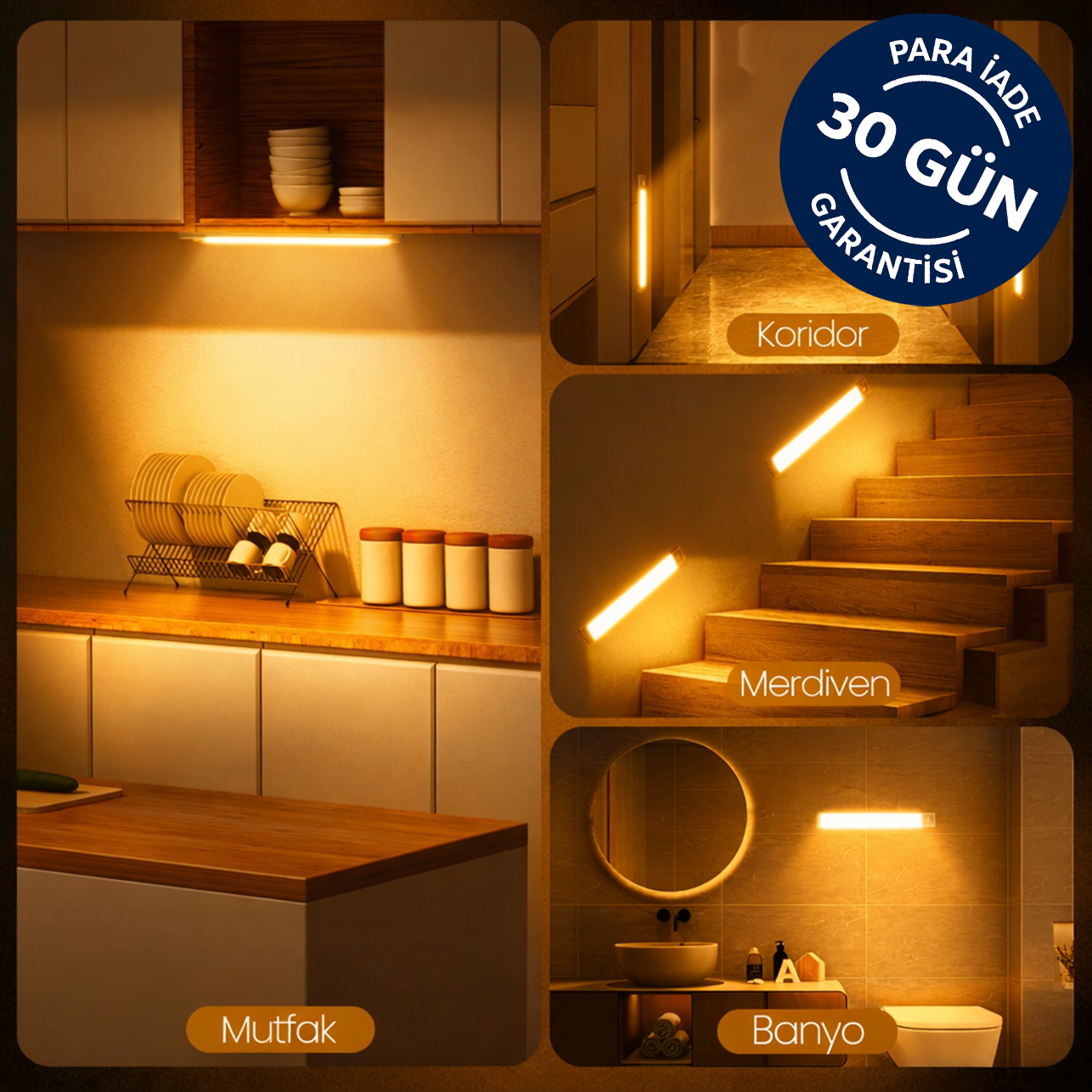 Hareket Sensörlü Akıllı Lamba