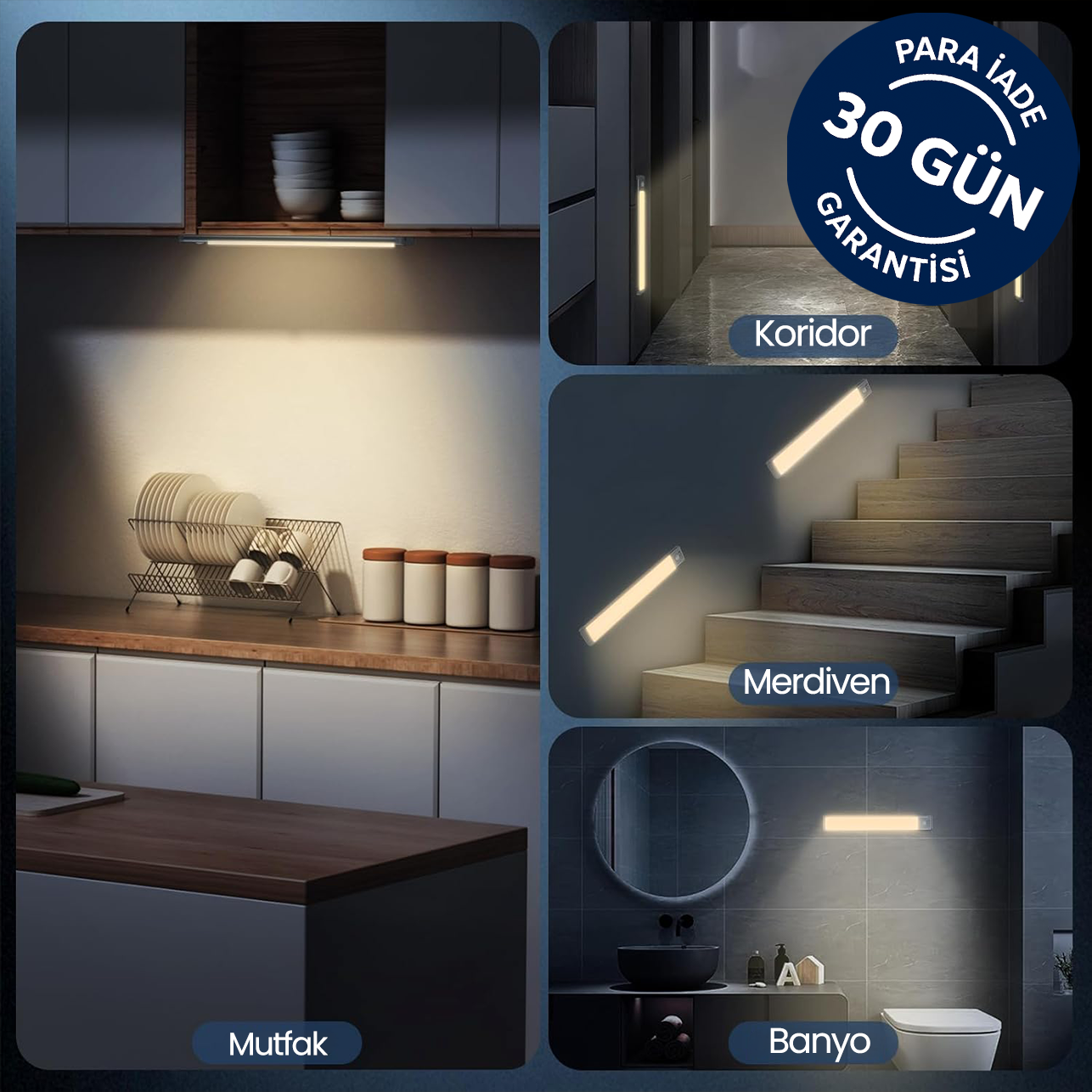 Hareket Sensörlü Akıllı Lamba