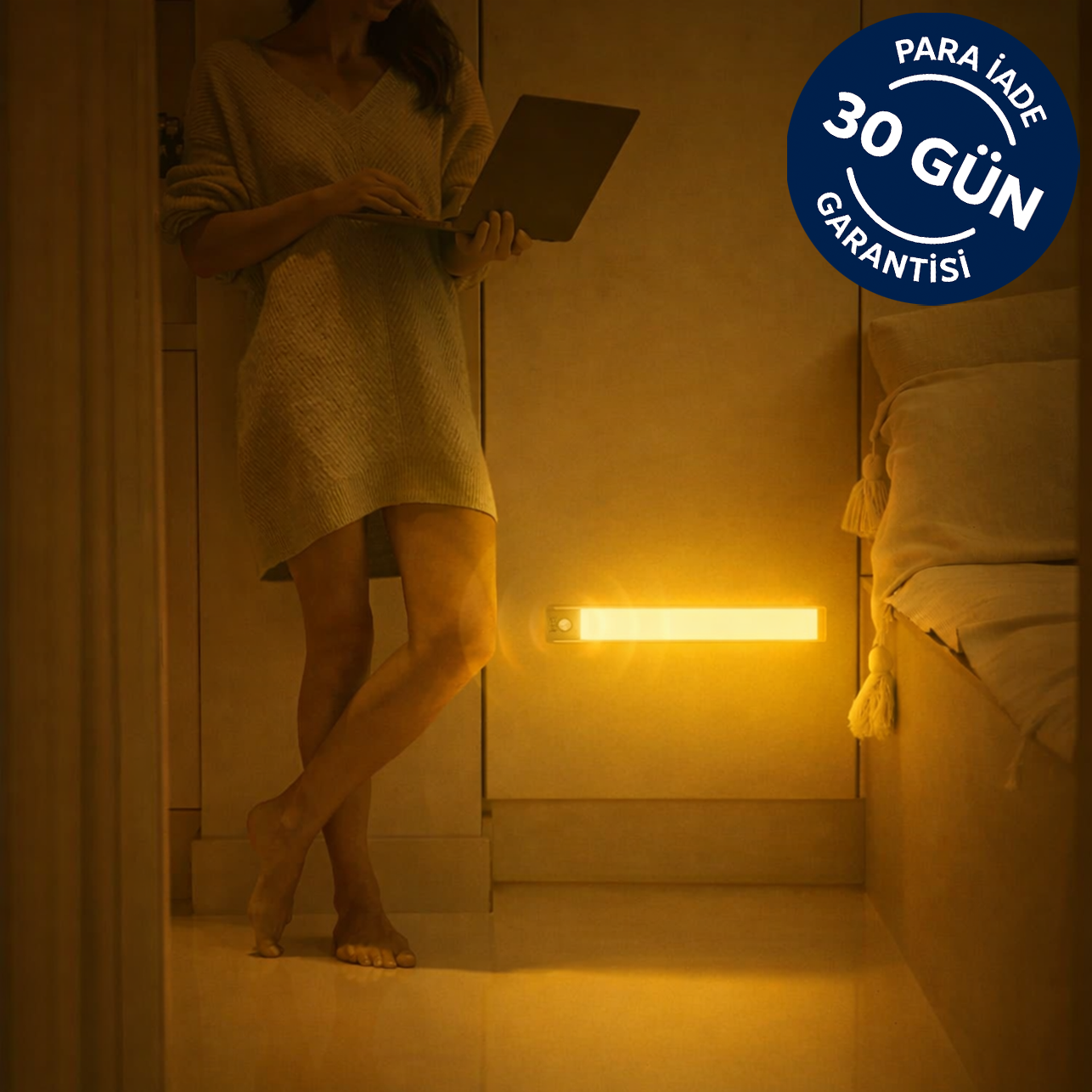Hareket Sensörlü Akıllı Lamba